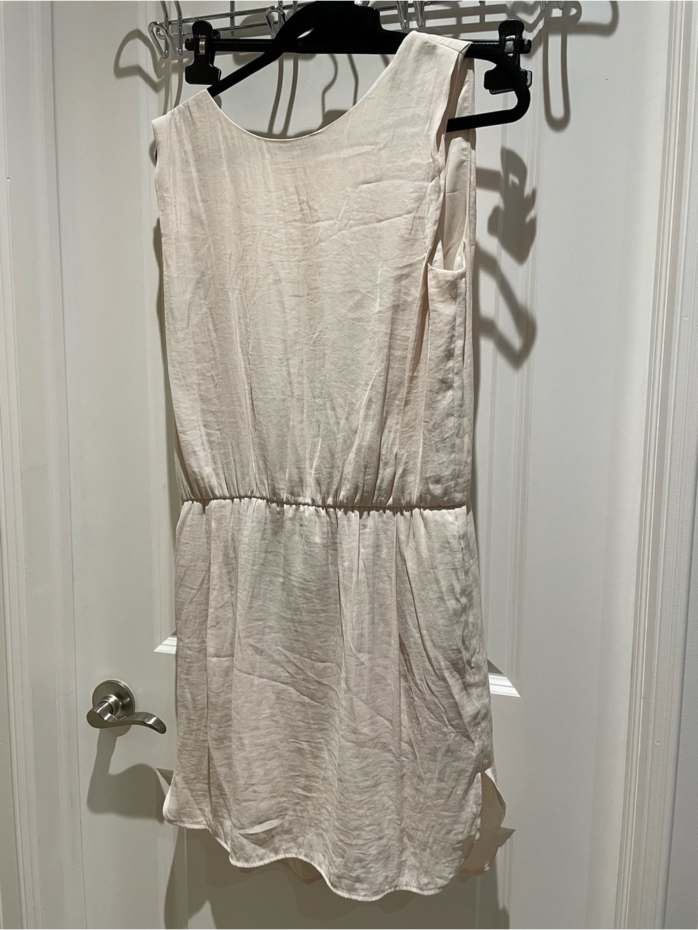 OAK + FORT Blush Ivory Sleeveless Mini Dress